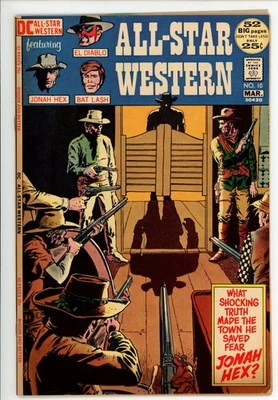 All-Star Western #10 DC Comics primera aplicación. Jonah Hex Edad de Bronce 1971 Foto 1 de 2