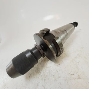 ALBRECHT KEYLESS DRILL CHUCK m1 - m13, 1/32"-1/2" Mounted to BT50-JTA6-45 KKS - Picture 1 of 10