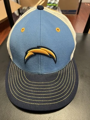 NFL San Diego Chargers Reebok 7 3/8 Hat Out Of Production Beautiful Color - Image 1 of 2
