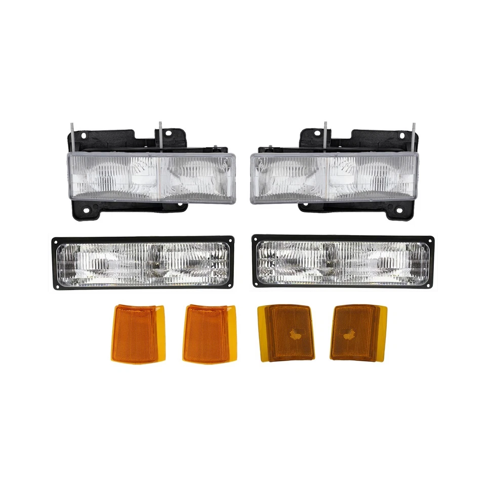 Faro luz de conducción faro lado conductor y pasajero para Suburban GMC Foto 1 de 4