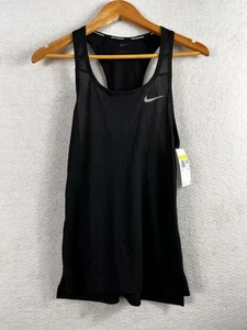 Camiseta sin mangas para correr Nike Dri-FIT ADV AeroSwift para hombre pequeña negra liviana nueva con etiquetas - Imagen 1 de 9