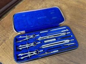 Vintage 1960’s Tacro 2231 Drafting Tool Set in Case Made in Germany Tools - Picture 1 of 6