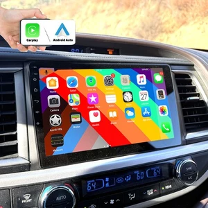 CarPlay Android 13 For Toyota Highlander 2014-19 Car Radio Stereo GPS Navi Wifi - Picture 1 of 17
