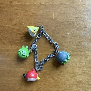 Angry Birds Charm Pulsera Mandril Rey y Corporal Cerdo Spike, e6 - Imagen 1 de 5