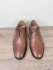 Samuel Windsor Mens Brown Brogue Leather Oxford Shoes Size UK 10.5, Brand New
