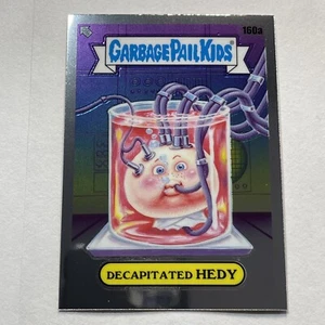 Tarjeta Topps Garbage Pail Kids 2021 serie 4 cromada HEDY GPK decapitada #160a - Imagen 1 de 2