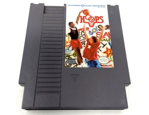 Hoops Nintendo NES Nintendo FREE Shipping - Picture 1 of 3