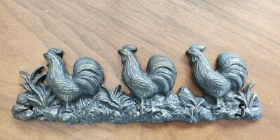 De colección SPI San Pacific Latón 3D Pollos Granja Llavero Montaje en Pared Decoración Foto 1 de 4