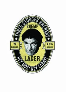 T-Shirt XL 2X 3X -SHEMP LAGER BEER - THREE STOOGES HUMOR / NEUHEIT - Bild 1 von 48
