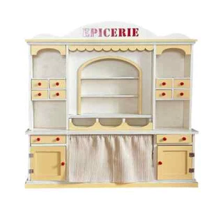 Dollhouse Mini 1/12 Scale Furniture Vintage Storage cabinet unassembled kits - Picture 1 of 2