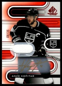 2022-23 SP Game Used 1Clr Relic Anze Kopitar Auto 08/35 Los Angeles Kings #26 - Picture 1 of 2