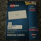 Avery Easy Peel Address Label - 1" Width X 4" Length Permanent 2000 / Box
