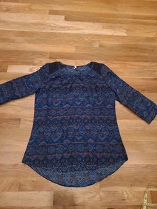 Kuhl Women's Flora 3/4 Shirt Blouse in Hyacinth size:Small NWT*** MSRP $65 - Picture 1 of 5