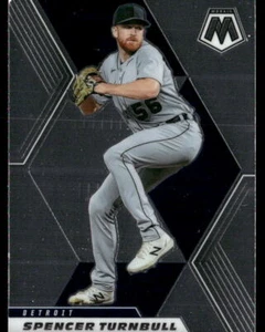 Tarjeta de béisbol Spencer Turnbull 2021 Panini Mosaic #182 Detroit Tigers - Imagen 1 de 2