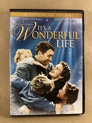 It's a Wonderful Life 60th Anniversary Edition DVD Starring James Stewart - Image 1 of 4