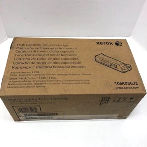Xerox 106R03622 Black Toner Cartridge 3330/3335/3345 Genuine - FREE SHIPPING - Picture 1 of 7