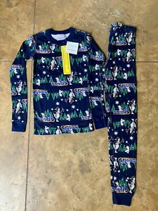Hanna Andersson Disney Frozen Olaf Long John Pajamas NEW unisex size 140 (10) - Picture 1 of 6