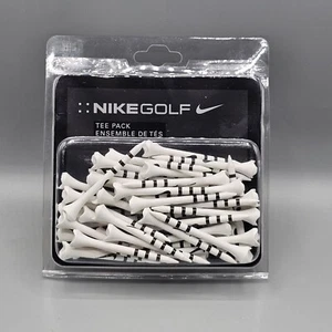 NIKE Golf Tee Pack 2.75" Biocomposite Evolution Tees 50 White Rare HTF - Picture 1 of 4