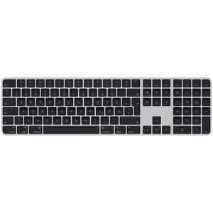 Apple Magic Keyboard mit TouchID Schwarze Tasten Deutsch Silver "Gratis Versand" - Bild 1 von 5