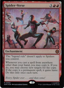 Spider-Verse M Marvel's Spider-Man 93 NM Foil MTG - Picture 1 of 2