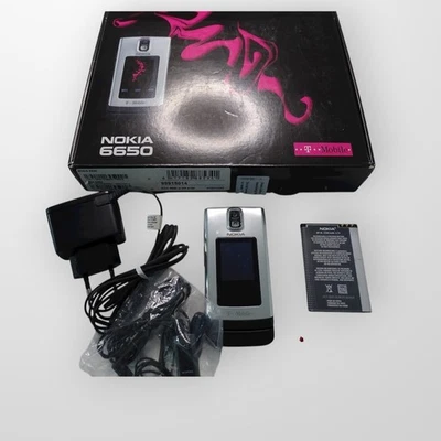 Original Nokia 6650 SIlber! Ohne Simlock! TOP ZUSTAND! Einwandfrei! OVP! - Bild 1 von 4