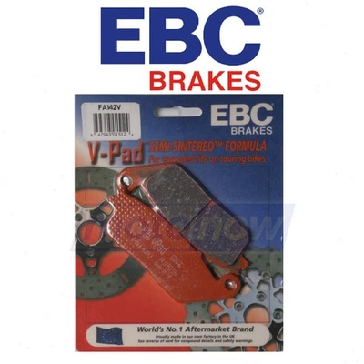 EBC Front Semi-Sintered V Brake Pads for 1988-1991 Honda NT650 Hawk GT - qi Foto 1 de 4