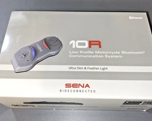 INTERPHONE BLUETOOTH 4.1 10R-01 SENA PER CASCO MOTO SINGOLO UNIVERSALE - Picture 1 of 7
