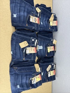 Levis Damen Ultra High Rise Ribcage Straight Jeans Größe 27x27 6 Stück Paket - Bild 1 von 13