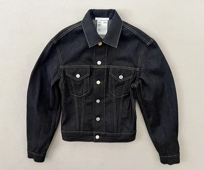 Jaqueta jeans Helmut Lang feita na Itália - Feminina XS/Homens XXXS - Imagem 1 de 4