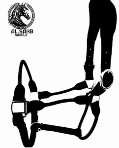 Leather And Rope Hybrid Padded Horse Headcollar In All Sizes With Free Shipping. - Picture 1 of 12