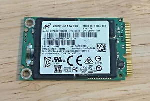 Micron MTFDDAT120MBD-1AK12ITYY SSD Drives mSATA MLC NAND - Picture 1 of 2