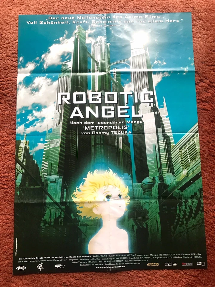 Robotic Angel Kinoplakat Poster A1, Manga Metropolis, Anime, Osamu Tezuka - Bild 1 von 1
