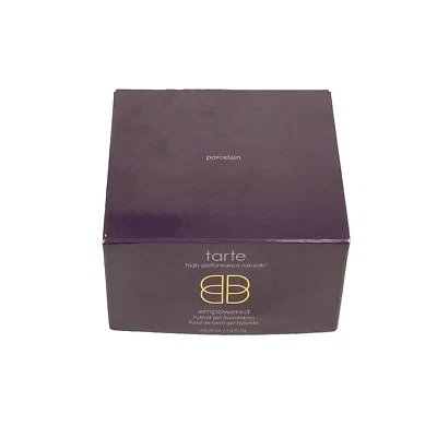 Tarte Empowered Hybrid Gel Base "Porcelana" Argila Amazônica Tamanho 1 oz NOVO - Imagem 1 de 4