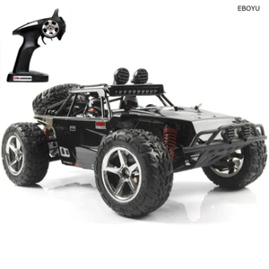 RC Car 2.4GHz 4WD Desert Buggy 1:12 35MPH High Speed Remote Control Truck Toy Bk - Picture 1 of 8
