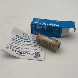 Válvula de retención Flomatic Valves 4029E 1/2" 80E Enviro - Imagen 1 de 7