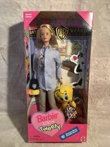 “ Barbie Loves Tweety” 1998 Mattel Looney Tunes - Picture 1 of 13