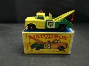 W635-MATCHBOX LESNEY No13D DODGE WRECK TRUCK WITH BOX - Picture 1 of 11