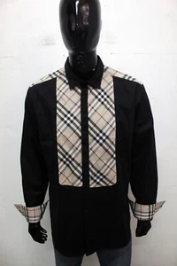 Burberry London Camicia Uomo Taglia 2XL Chemise a Tartan In Cotone Shirt - Imagen 1 de 13