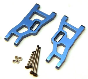 STRC ST3631XB Stampede/Rustler/Slash Front A-arms w/pins (BLUE) - Picture 1 of 3