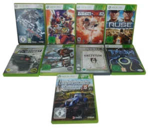 Xbox 360 Spielepaket 9 Spiele Skate 3 NFS ProStreet Oblivion Street Fighter - Bild 1 von 11