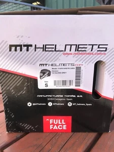 Motorcycle helmet - MT Helmets Rapide Pro Carbon C2 Gloss Grey - Picture 1 of 3