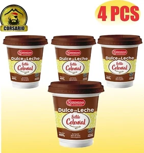 Dulce de leche la serencisima colonial  MILK CARAMEL(14.10 OZ) PACK X 4 - Picture 1 of 2