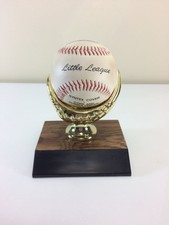 Vintage 1990s Baseball Holder Glove Display Trophy 3 3/4" Tall Very Nice Cond B