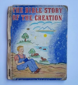 THE BIBLE STORY OF CREATION VINTAGE 1941 BOOK BY MARY ALICE JONES - Bild 1 von 12