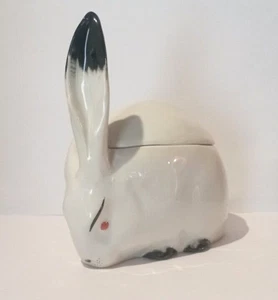 Lapin Bonbonière Porcelaine Limoges Signé : Marcel Sandoz , Téodore Havilland . - Picture 1 of 14