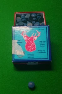 Snooker / Pool elk master cue tips 10mm X3 - Picture 1 of 1