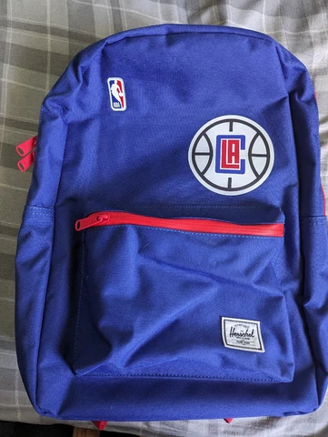 Herschel Supply Co LA Clippers NBA  Backpack  Holds 15” Laptop New Cover