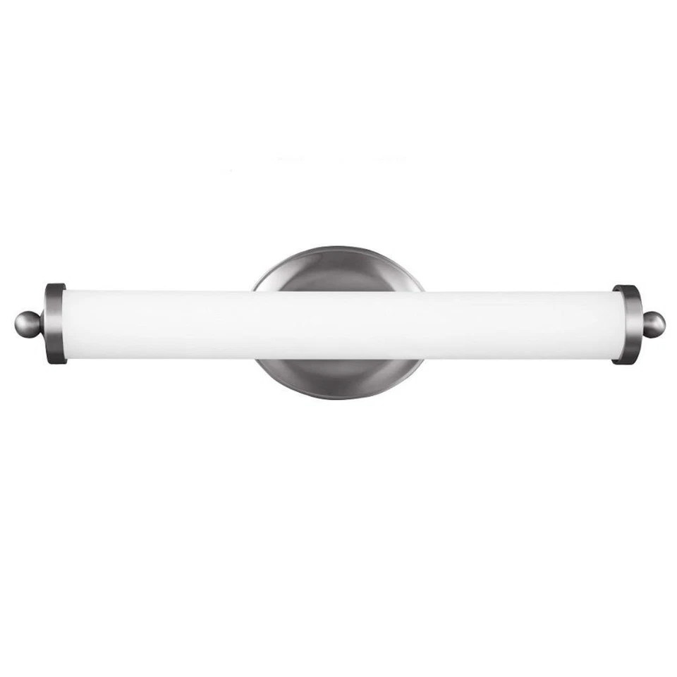 Tocador de baño Feiss Elliston 19 pulgadas, níquel satinado, WB1753SN Foto 1 de 1