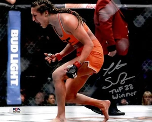 Tatiana Suarez autographed signed inscribed UFC 8x10 photo PSA COA - Picture 1 of 2