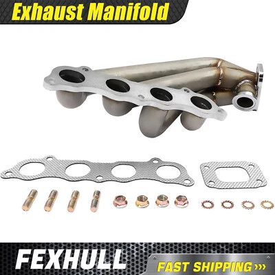 HP Series Side Winder Equal Length T3 Turbo Manifold For Civic RSX K20  Foto 1 de 4